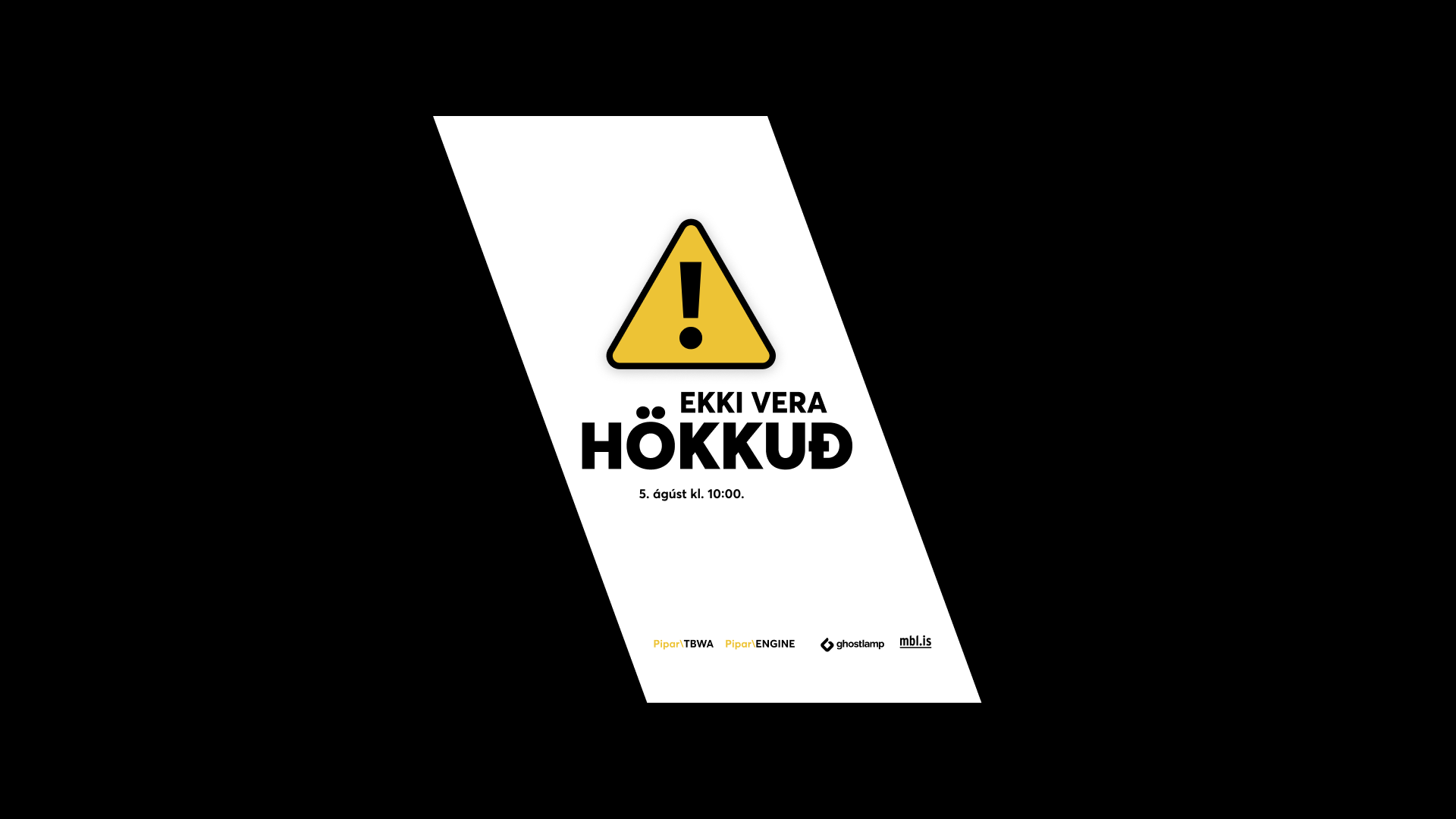 Ekki vera hökkuð