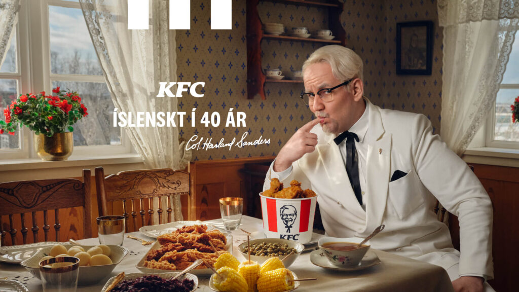 Auglýsingaherferð KFC íslenskt í 40 ár