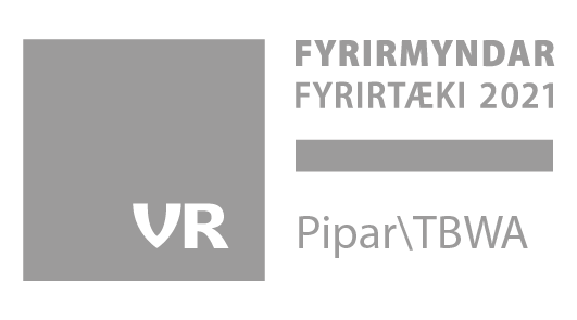 Pipar TBWA fyrirmyndarfyrirtaeki stimplar landscape 2